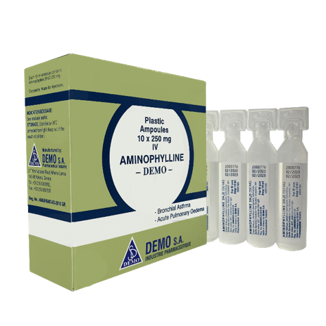 AMINOPHILIN amp 10 x 250 mg