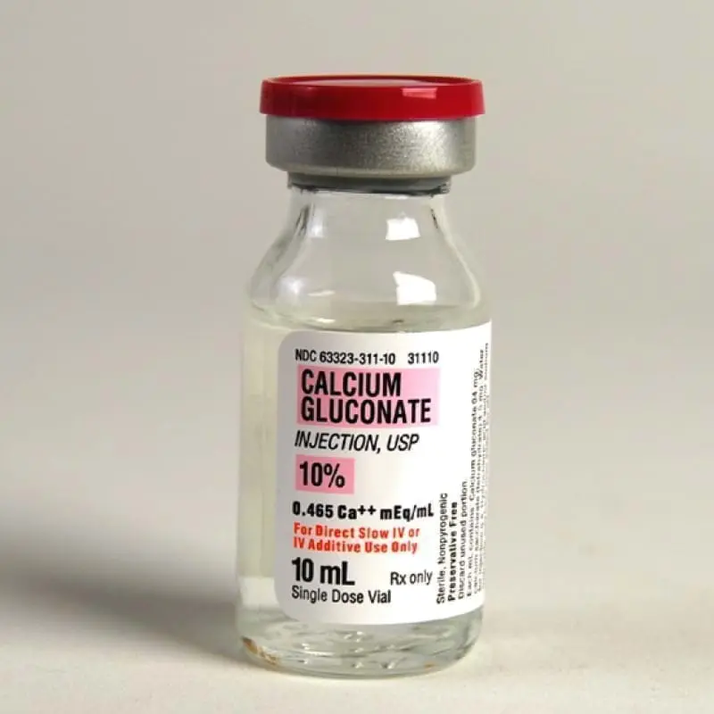 CALCIUM GLUCONATE/INJ.SOL 10%