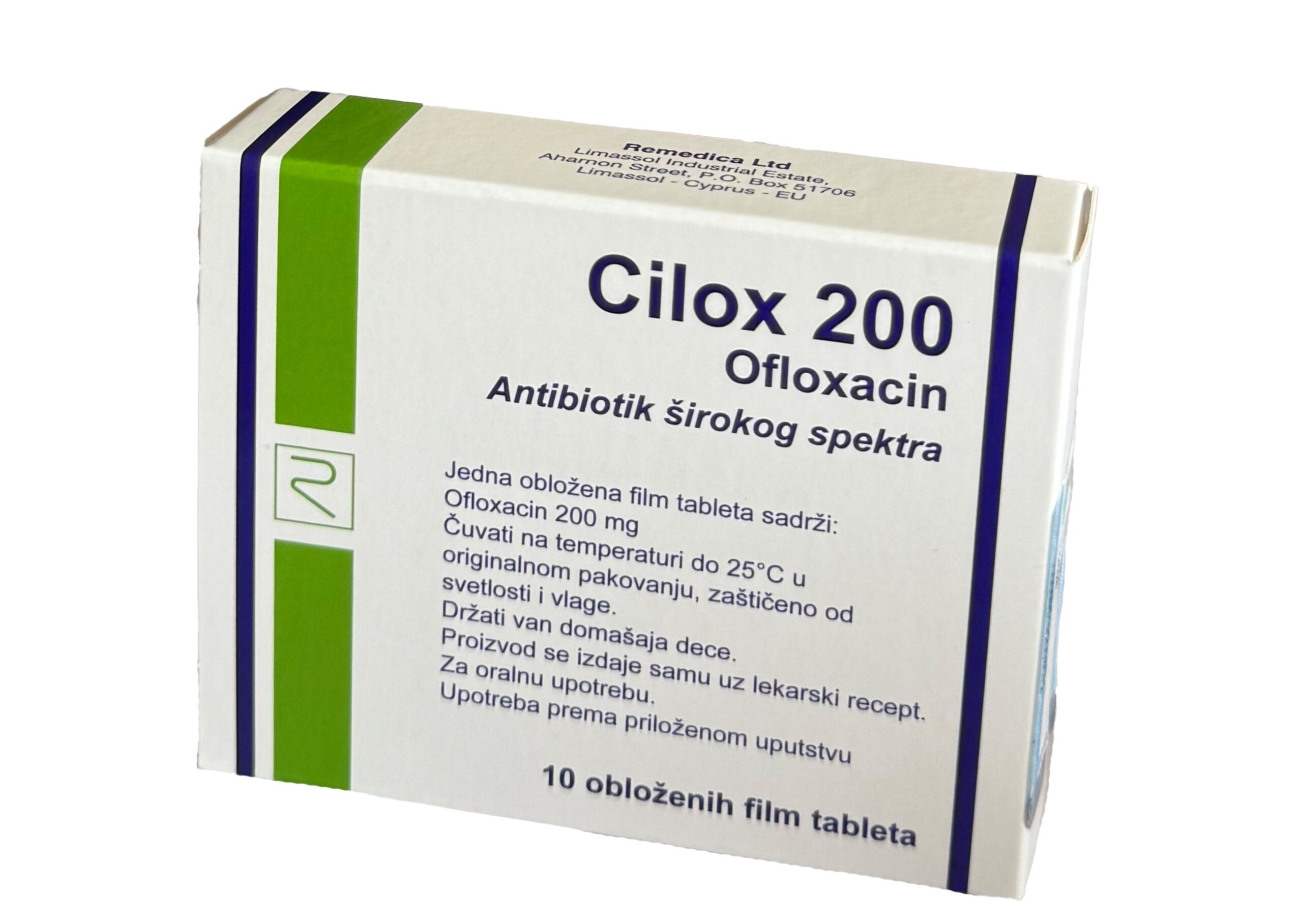 CILOX film Tab. 200 mg x 10 (VISIREN)