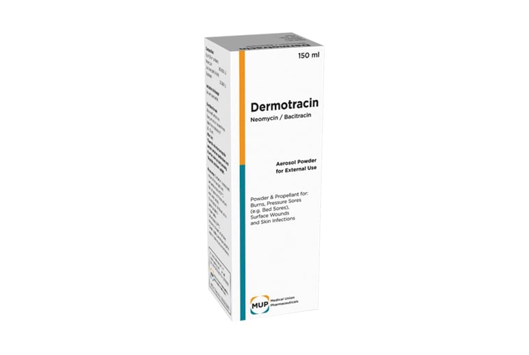 DERMOTRACIN (BIVACIN) SPRAY 150 ML