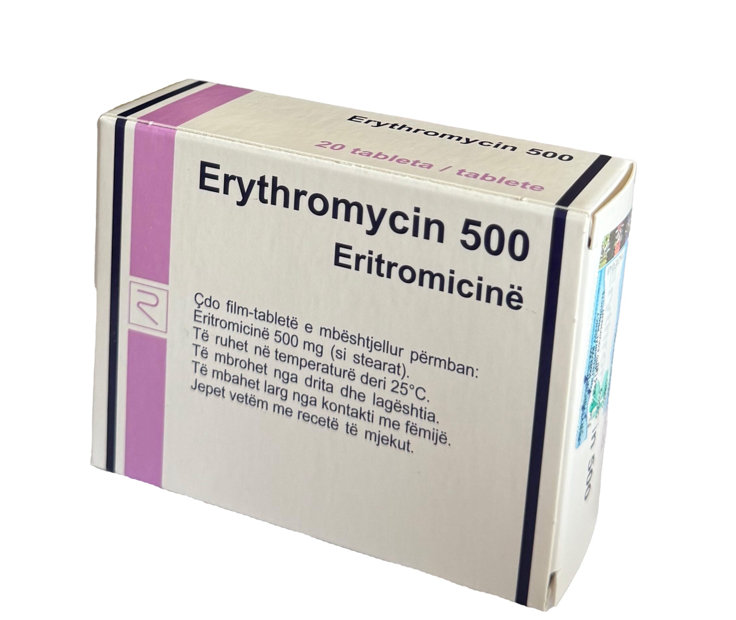 ERYTHROMYCIN film tab.20x500mg