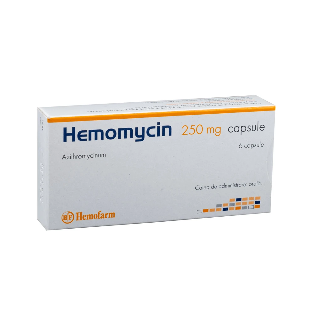 HEMOMYCIN 250mg 6 kaps