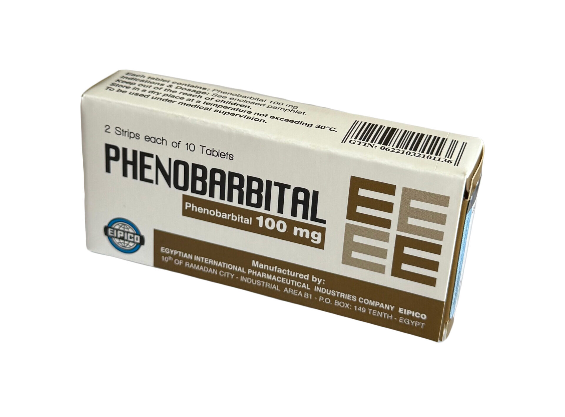 PHENOBARBITAL TAB 20 x 100 MG
