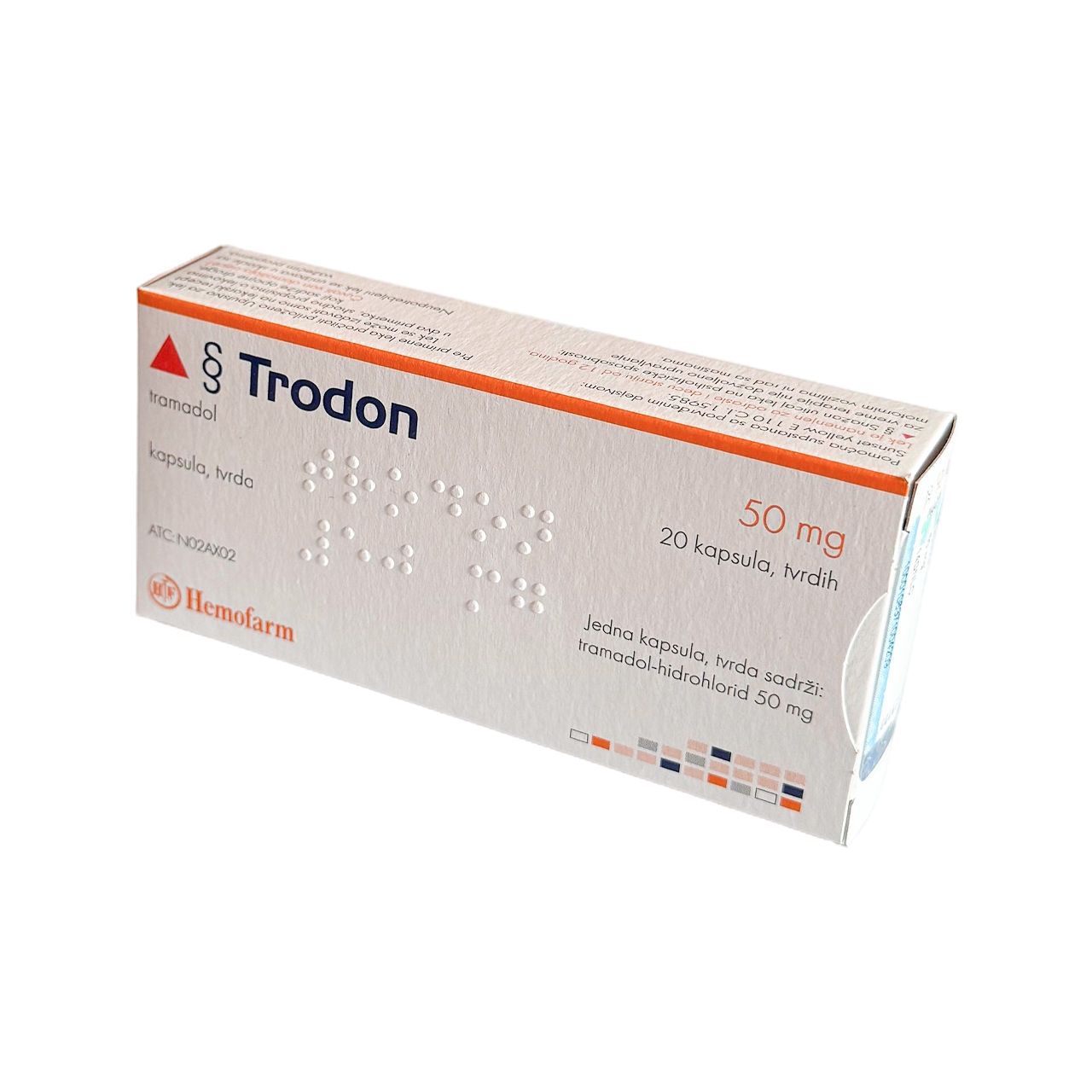 TRODON Caps 20x50mg